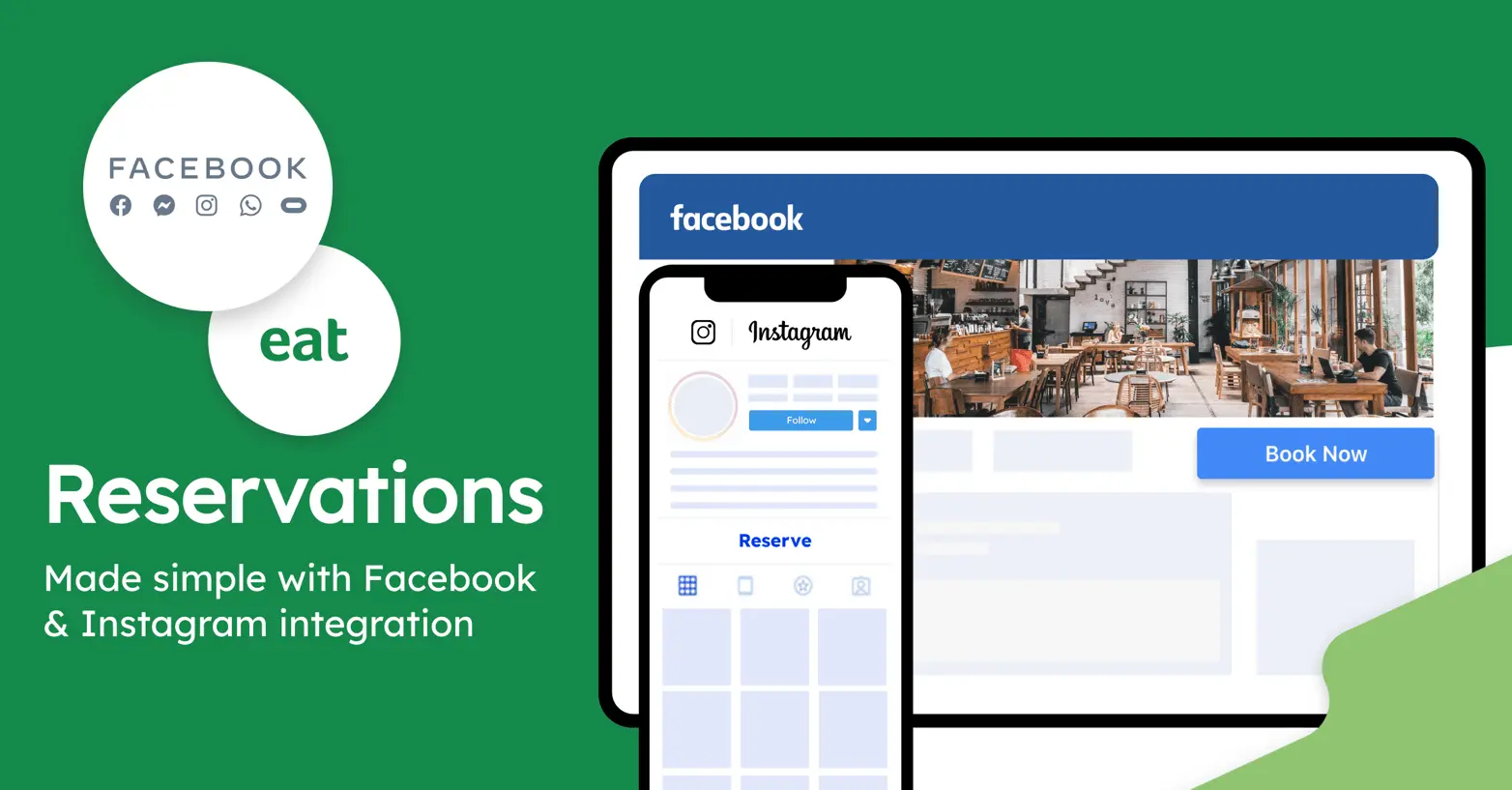 How to Add 'Reserve' button to your Restaurant's Facebook and Instagram